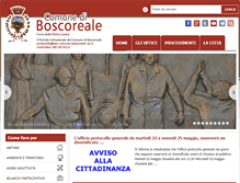 Tablet Screenshot of comune.boscoreale.na.it